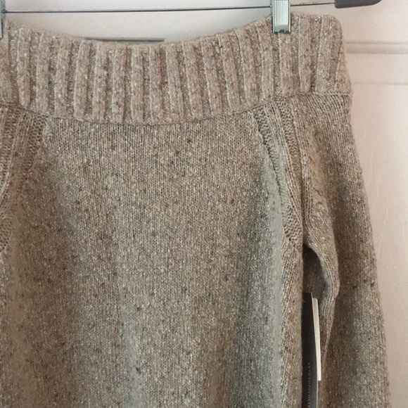 anthropologie off-the-shoulder sweater dress - Picture 2 of 4